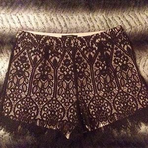 Lace shorts